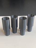 Acmer P2 Laser Cutter Engraver Compatible Push On Raiser Riser Legs X4 Black