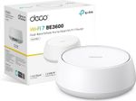 TP-Link Deco BE22 BE3600 WiFi 7 Router, Dual-Band Seamless AI Roaming, 1 Pack