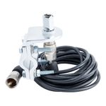 Sharman's BRV-1 2 Way Mirror Mount for 3/8 CB Radio Antenna Aerials with cable