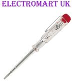 SMALL 140MM NEON MAINS ELECTRICAL TEST TESTER SCREWDRIVER LIVE CABLE WIRE