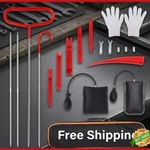 Inflatable Car Door Opener Tool Kit Air Wedge Long Reach Auto Lockout Entry Set