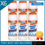 6 x BAKING SODA 500G DUZZIT AMAZING BAKING POWDER PURE BAKING SODA FOR CLEANING