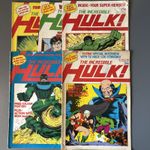 Incredible Hulk V2 UK Marvel Comics x5 Issues. 