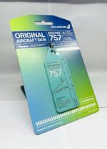 AVIATIONTAG | ICELANDAIR BOEING 757-200 TF-FIU | LIGHT BLUE TAG | VERSION 1