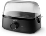 Philips Egg Cooker 3000 Series Up to 6 Eggs Soft Medium and Hard Poaching tray