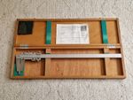 Mitutoyo 160-119 0.02mm Vernier Caliper Nib Style Jaw Fine Adjust 450mm / 18″