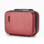 ✈12Inch Hard Shell Travel Vanity Case Portable Small Organiser Case ABS+PC✈