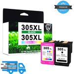 Compatible HP 305XL 6ZA94AE High Capacity Black & Tri-Colour Ink Cartridges