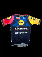 Mads Pedersen Hand Signed Lidl Trek Rainbow Bands Jersey With Proof