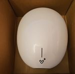 Hand Dryer White Pebble Everything Dryers (Velair Group) EHDPPW001