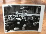 official 1963 photograph - shakespeare at the george inn southwark london