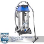 Wet & Dry Vacuum Cleaner Powerful 3000w 2 in 1 Electric Vac HEPA Type filter