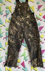 Bushmaster bib and brace Fishing Hunting Realtree Camouflage Size XL