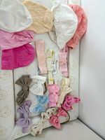 Baby accessories bows and hats
