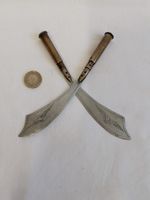 Pair of WW1  Bullet Trench Art