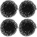 Black ABS Plastic Crowd Control Chain Safety Barrier Chain for Road Use