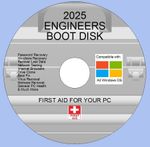 2025 Engineers Boot Disc Recovery Repair & Fix for Windows XP Vista 7 8 10 11