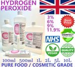 Hydrogen Peroxide Top Food Grade 3% 6% 9% 11.9% Disinfectant Cleaner Free P&P ✅