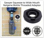 Sawyer Squeeze to Wide Mouth Nalgene Bottle Threaded Adapter