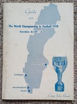 1958 World Cup (Sweden) - RARE Official Tournament Press / Media Guide
