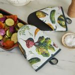 Microwave Mitts - Pair Ulster Weavers Vegetable Medley 100% Cotton Multi