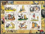 WINNIE THE POOH ANIMATION CARTOONS  STAMP SHEET MNH SOMALIA 2003