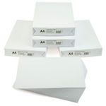 Box of A4 Office White Printer Copier Paper 5 Reams of 500 (80gsm) Multi-Func...