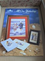 DMC All Our Yesterdays Wish You Were There Counted Cross Stitch Booklet Only