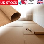 Natural Cork Sheets & Rolls 2–5mm – Insulation, DIY, Crafts (5000mm – 10000mm)