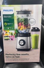 Phillips Blender 5000 series Pro Blend Crush  1000w Stainless Steel & Black NEW