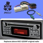 Renault Kangoo Mercedes Citan (2012-2021) radio ISO stereo wiring fitting kit