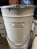 1Litre 5L 10L 20L  - Paintmaster Heavy Duty Quick Drying Acrylic Gloss Paint