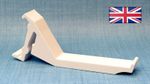 5x K2 C8043 Replacement Conservatory Gutter Bracket Clip, Reinforced White/Brown