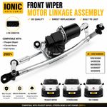 Peugeot Bipper Citroen Nemo Fiat Fiorino Front Wiper Motor Linkage Assembly 2007