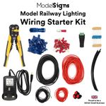 ModelSigns Model Railway Lighting Wiring Starter Kit - Tools Wiring Power Supply