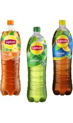 Lipton Ice Tea Mix - Peach, Lemon, Green Tea 1.5L  (Pack Of 3)