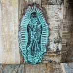 Mexican Clay Virgin of Guadalupe (Virgin Mary)