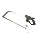 22" Butcher Meat Bone Saw Stainless Steel Hand Saw Butchery Cutting Tool