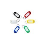 Cathedral Products Sliding Key Tags – Assorted Colours, Packs of 50/100