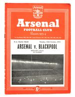 1953 CHARITY SHIELD ARSENAL v BLACKPOOL 1953/54 12/10/1953