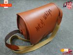 Cowhide Real Leather Hunting 150+ Cartridges Holder Shooting Ammo Bag Best Gift