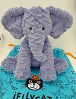 Jellycat Fuddlewuddle Elephant-23cm, BNWT, Christmas Collectible + Dust Bag 2026