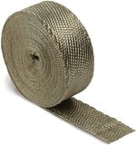 Titanium Exhaust Wrap - 2 x 15ft Roll
