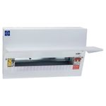 LEWDEN PRO-R21MS WHITE 19 WAY CONSUMER UNIT 100A MAIN SWITCH & TYPE 2 SURGE KIT