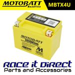 Motobatt Battery for BSA Bantam D14/4 1967-1968 AGM
