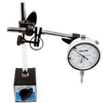 DTI Dial Indicator Gauge with Magnetic Base Stand Engineers Clock & Stand Set