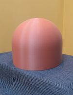 Light-weight 3D Printed Hat Block, Oval Open Crown V2 based on Vintage Hat block
