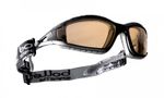 Bolle TRACPSJ Tracker Spectacles Black Nylon Frame Yellow Anti-Scratch/Fog Lens