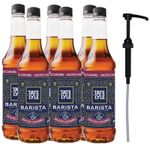 Tate & Lyle Salted Caramel Flavouring Syrup 6x 750ml with 1 Dispensing Pump