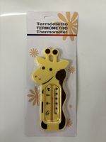 GIRAFFE Floating Baby Bath Thermometer Safety Measure Water Temperature Hg free